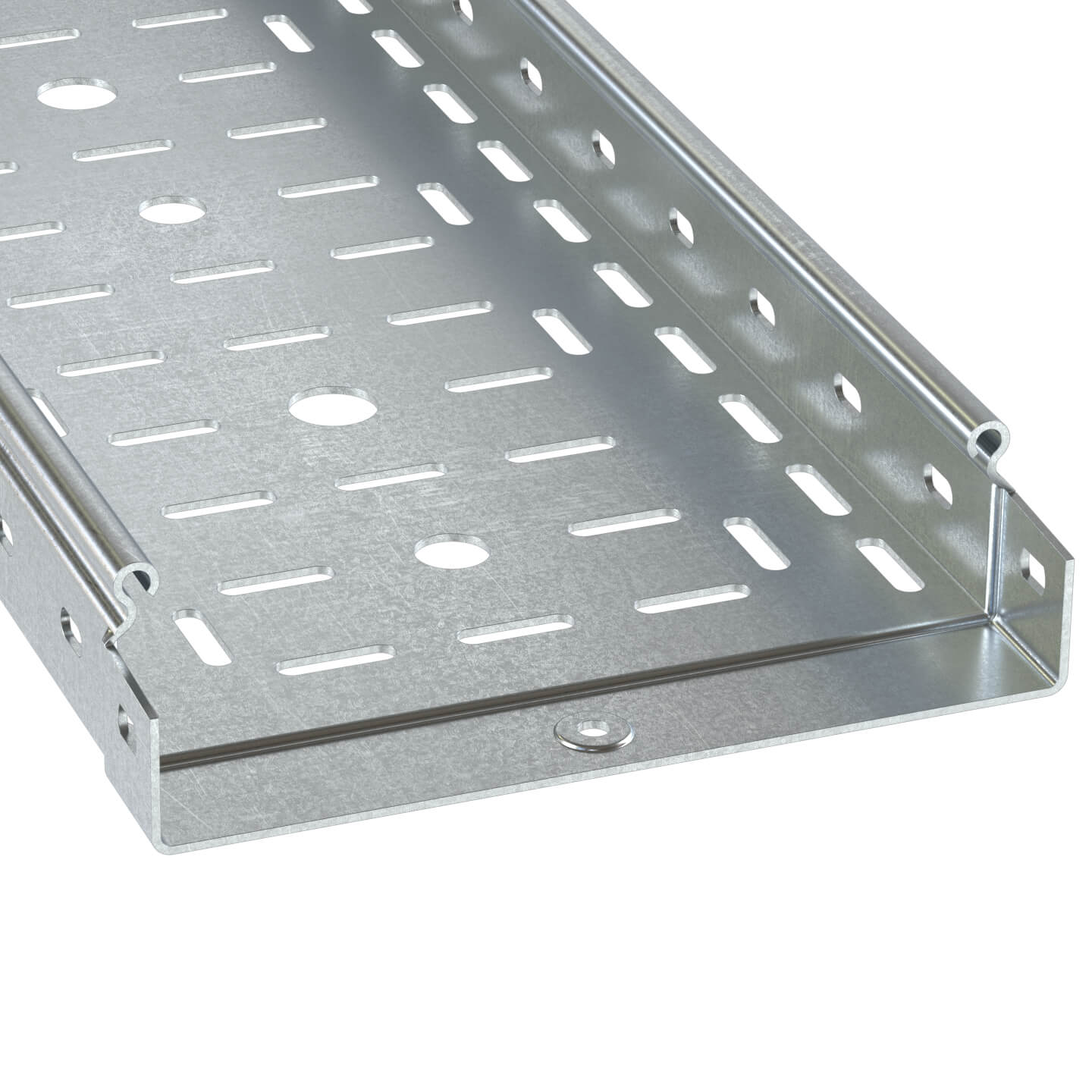 Перфорированный лоток DKC 50х50 мм 3526010HDZ 3 метра купить с доставкой по РФ