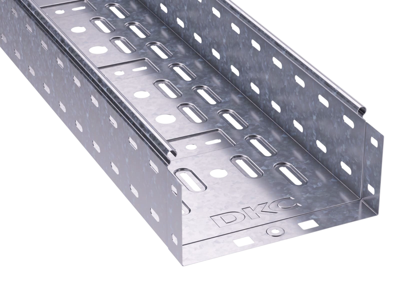 Лоток перфорированный DKC 200х80 L 2000 горячеоцинкованный 35314HDZ купить с доставкой по РФ
