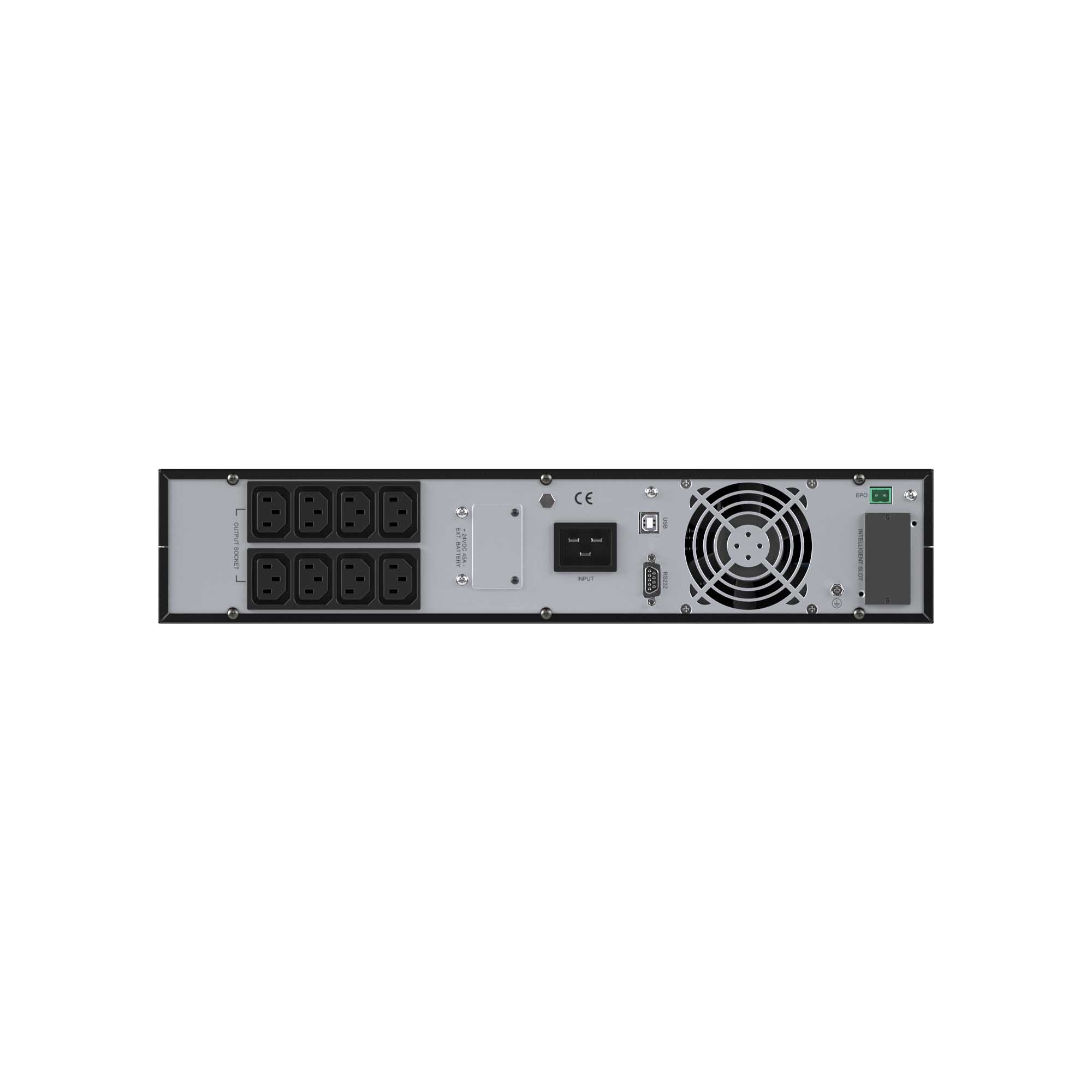 Онлайн источник бесперебойного питания DKC Small Rackmount 3000 ВА/2700 Вт купить с ближайшего склада