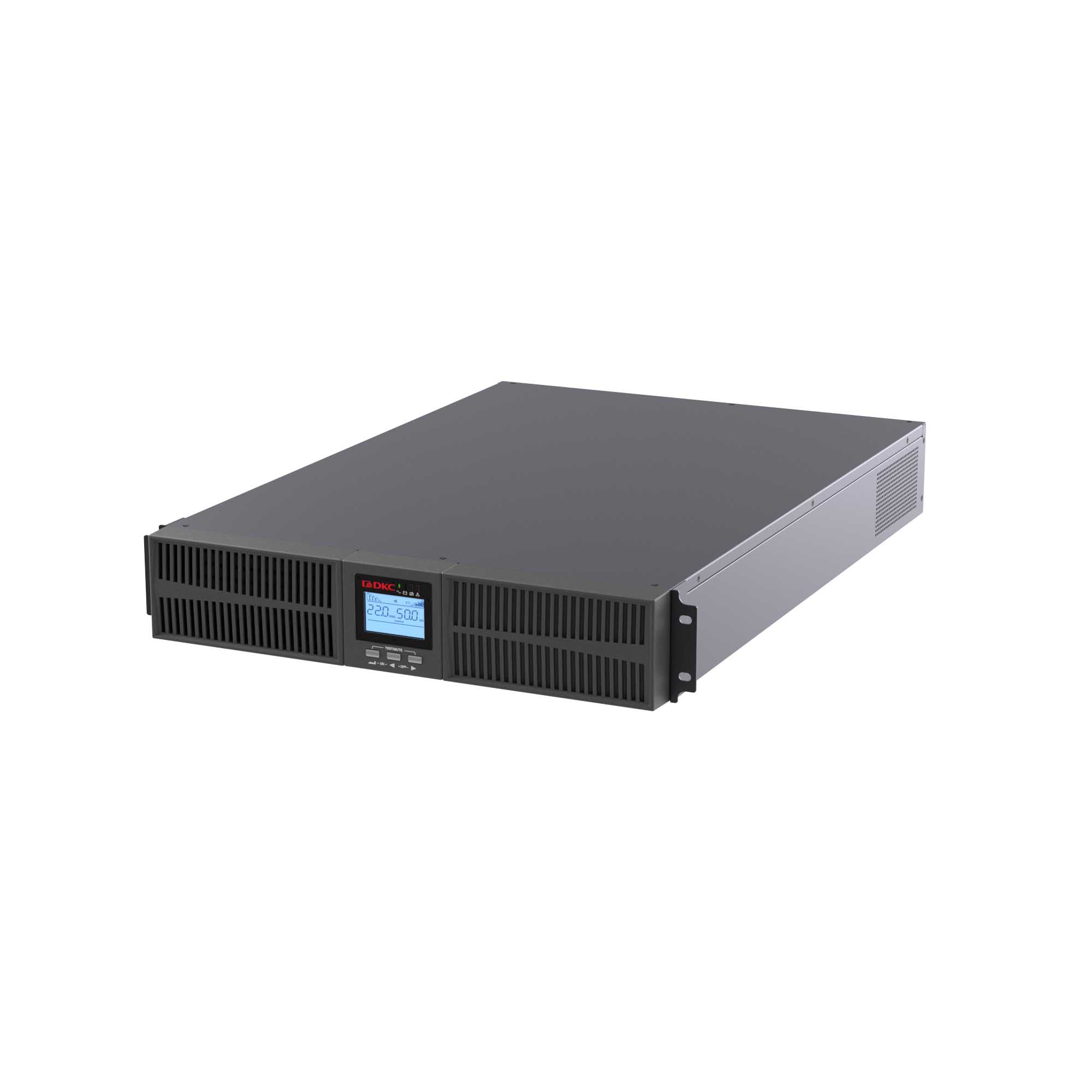 Источник бесперебойного питания DKC Online, Trio TM, 6000 ВА/6000 Вт, 1/1, EPO, USB, RS-232, клеммная колодка, з/у 6А, без АКБ