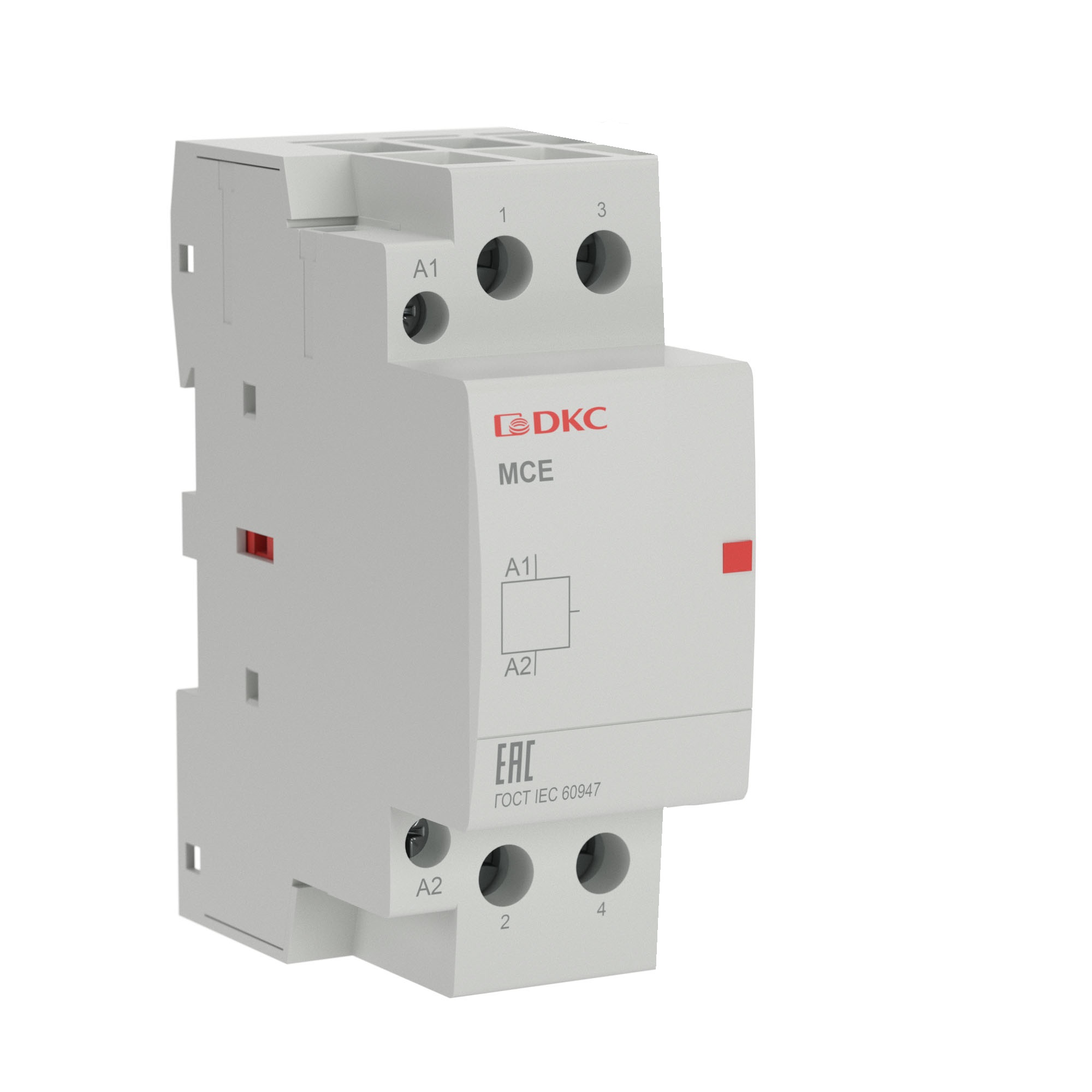 Контактор модульный DKC YON max типа MCE, 2P, 40A, 240В, 2НО купить с доставкой по РФ