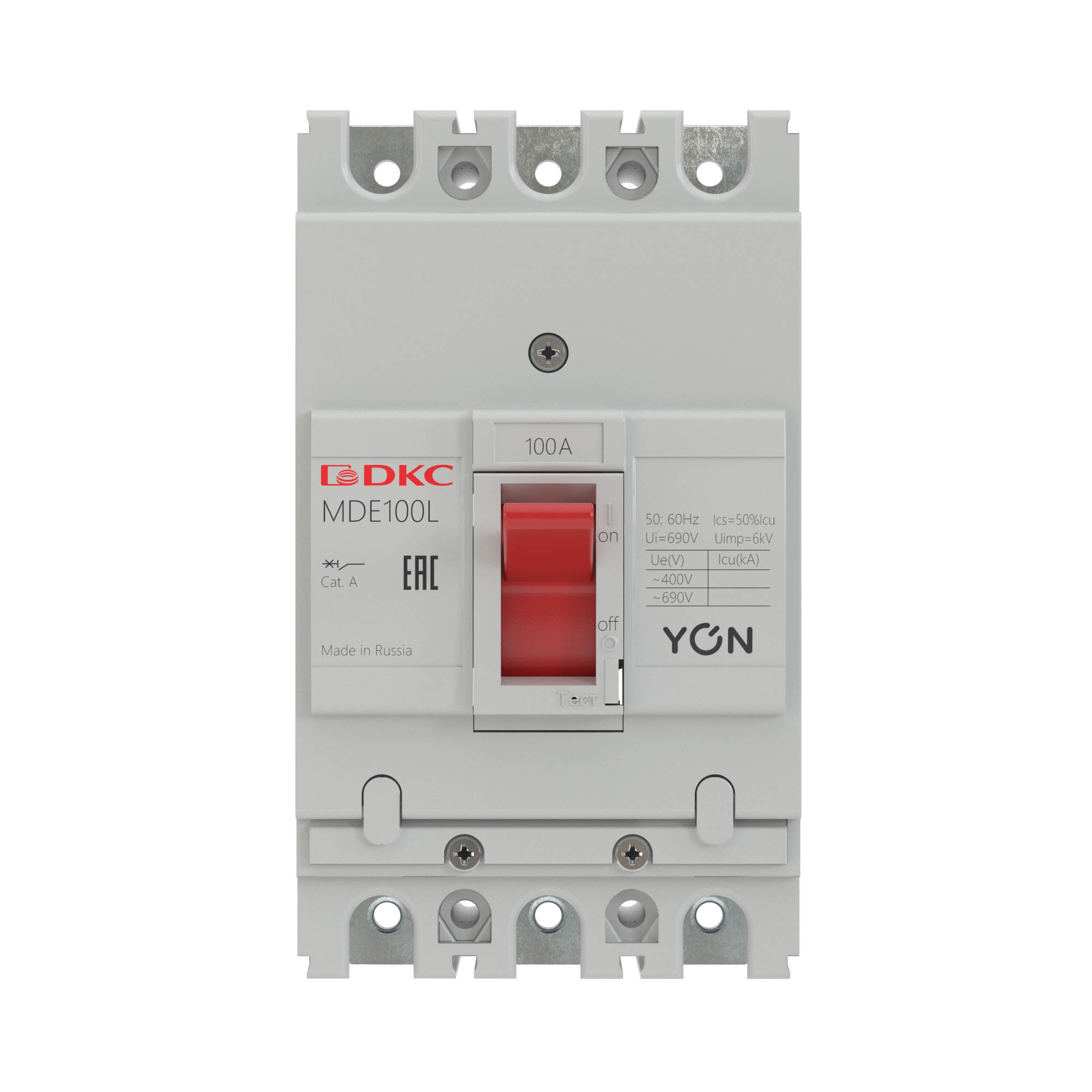Выключатель автоматический DKC YON MDE100 3P 100А 10kA заказать со складов по всей России