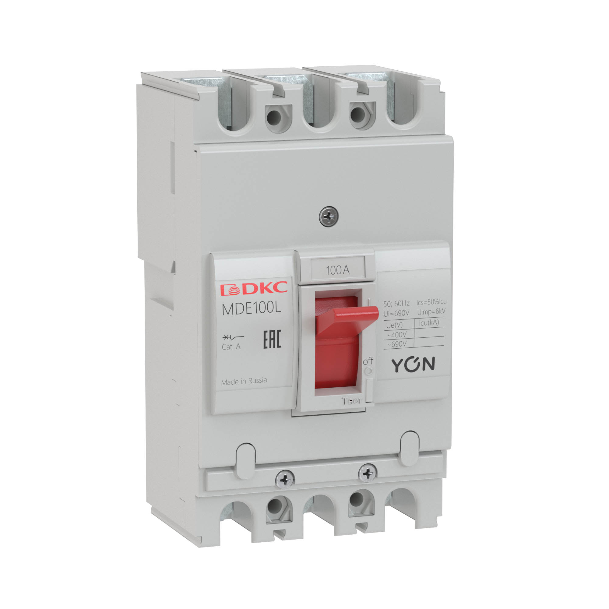 Выключатель автоматический DKC YON MDE100 3P 63А 20kA