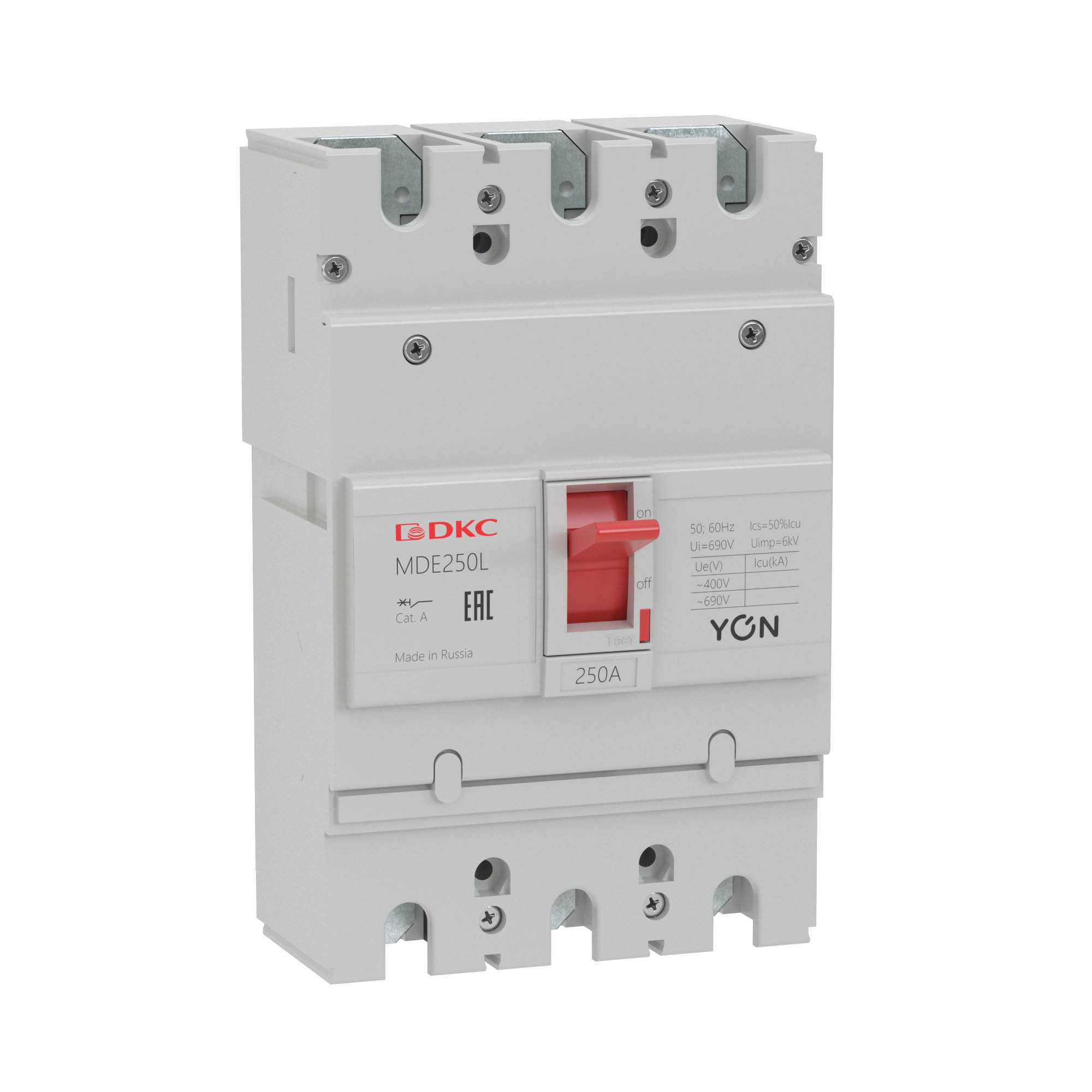 Выключатель автоматический DKC YON MDE250 3P 160А 25kA