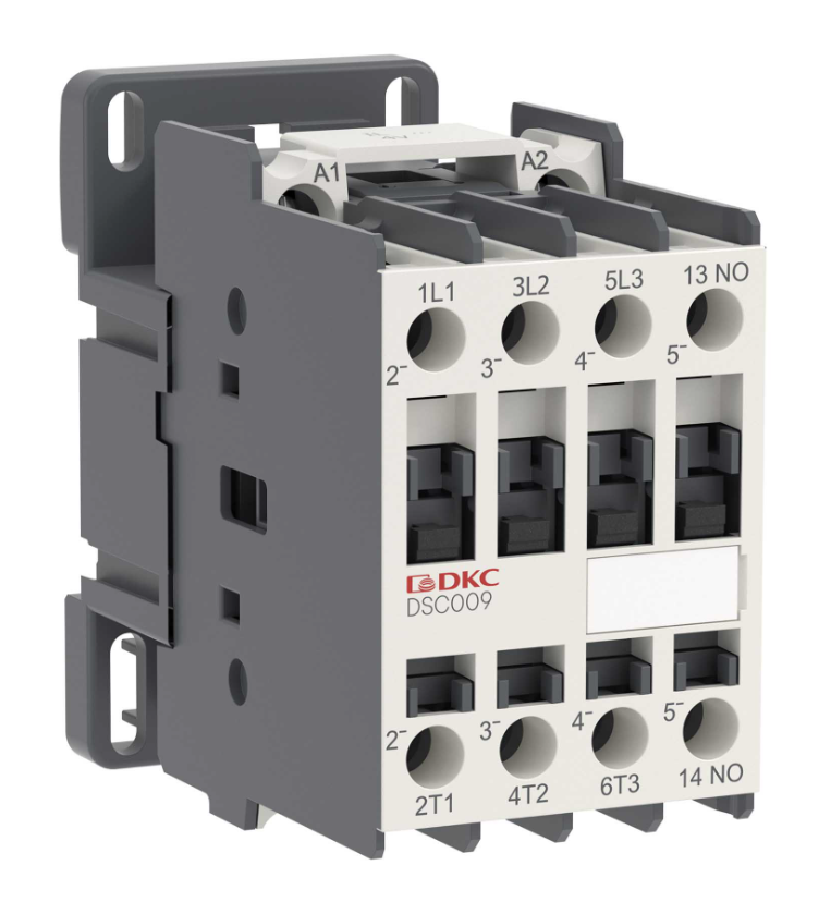 Магнитный контактор DKC YON DSC009 9A 4кВт AC3 3P катушка 220В AC 1НО