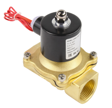 Клапан электромагнитный DN.ru VS100-VT-NC-24VAC 3/4" Ду20 Ру10 прямого действия двухходовой, корпус - латунь уплотнение - VITON, нормально-закрытый, катушка - 24В AC купить с доставкой по РФ