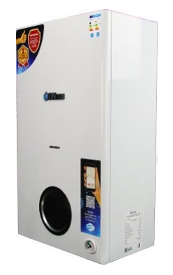 Котел газовый двухконтурный DN.ru GB18CD-W настенный, белого цвета, мощность 18кВт, с функцией WI-FI
