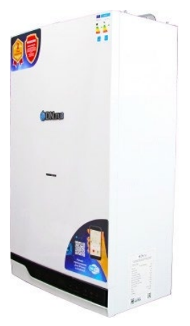 Котел газовый двухконтурный DN.ru GB24CD-W настенный, белого цвета, мощность 24кВт, с функцией WI-FI