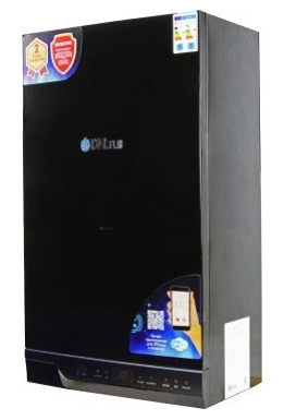 Котел газовый двухконтурный DN.ru GB24CD-B настенный, черного цвета, мощность 24кВт, с функцией WI-FI