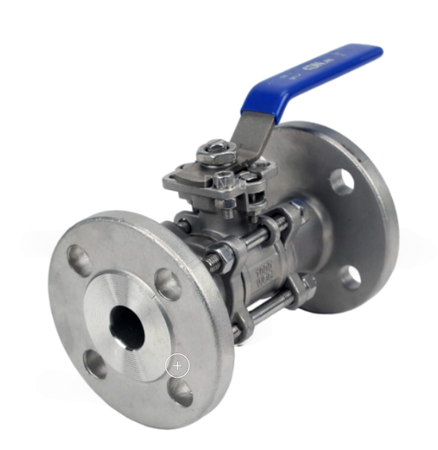 Кран шаровой DN.ru BV3131P(3pc)-FP-F-ISO-H Ду100 Ру16, полнопроходной, трехсоставной, сталь 304, уплотнение - PTFE, фланцевый, с ISO-фланцем, 17х17, F07/F10 заказать со складов по всей России