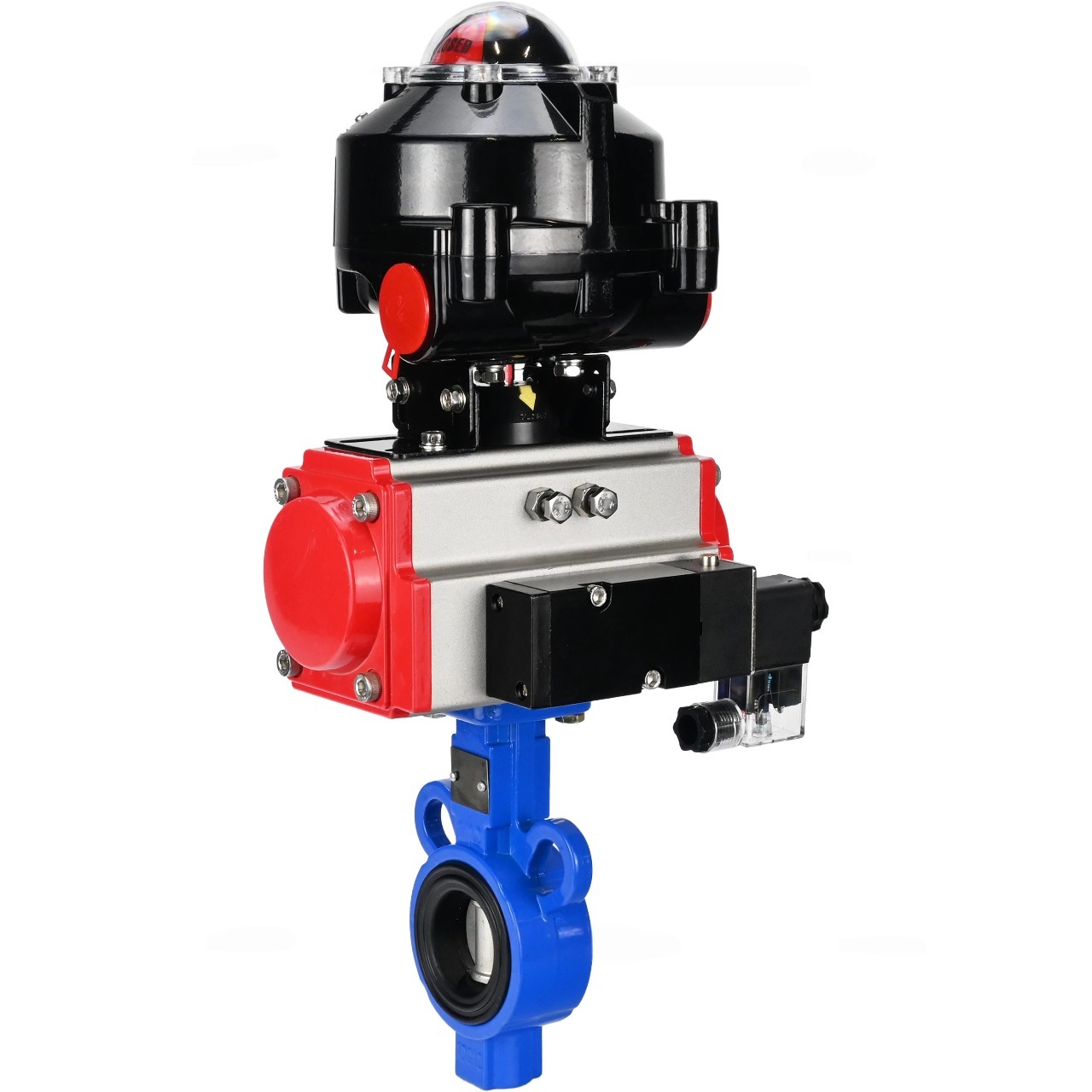 Затвор дисковый поворотный DN.ru WBV0232E-2W-Fb-H Ду25 Ру16, с приводом D050-36998 купить с доставкой по РФ