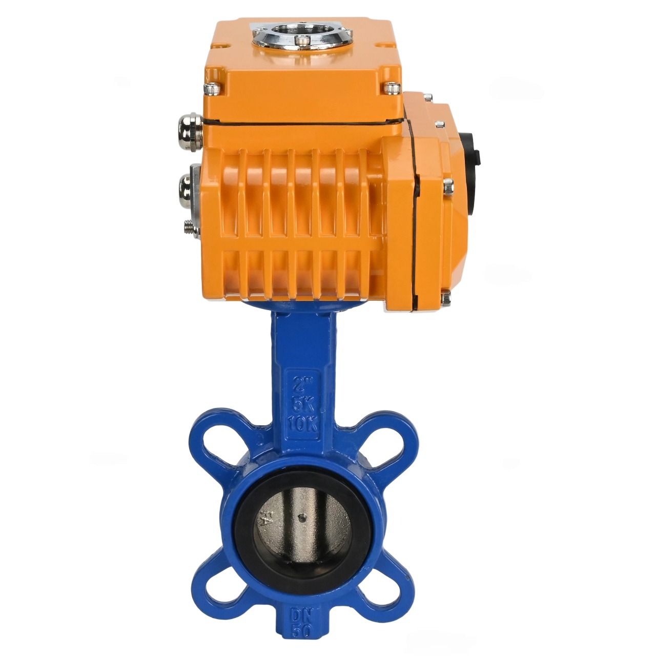 Затвор дисковый поворотный DN.ru WBV1432N-2W-Fb-H Ду65 Ру16, с приводом D050-39562 купить с доставкой по РФ