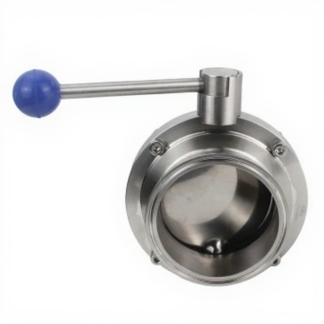 Затвор дисковый поворотный кламповый DN.ru WBV3131E-2W-C-H Ду80 Ру10 корпус - пищевая нержавеющая сталь 304, уплотнение – EPDM, присоединение - кламп (clamp), с рукояткой купить с доставкой по РФ