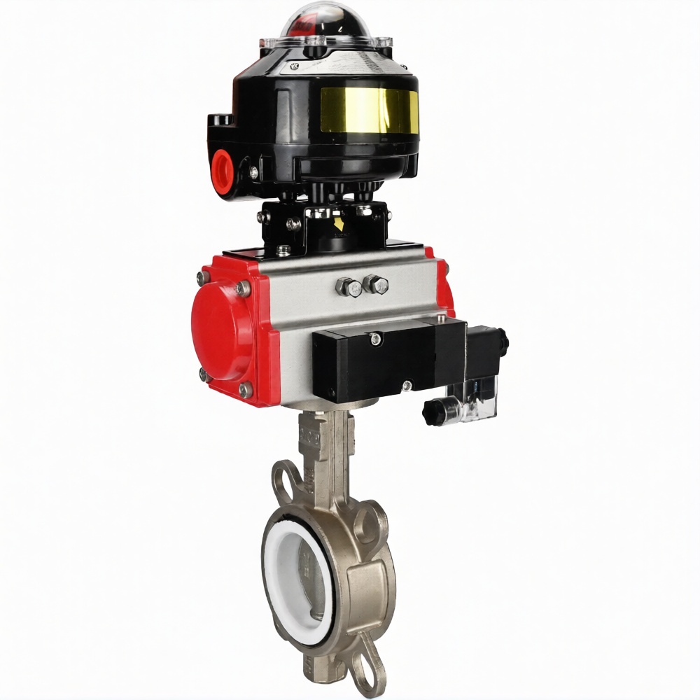 Затвор дисковый поворотный DN.ru WBV3232P-2W-Fb-H Ду40 Ру16, с приводом D050-36981 купить с доставкой по РФ