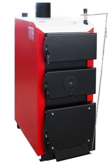 Котел длительного горения DRAGON KR- 30 под горелку, увеличенный зольник