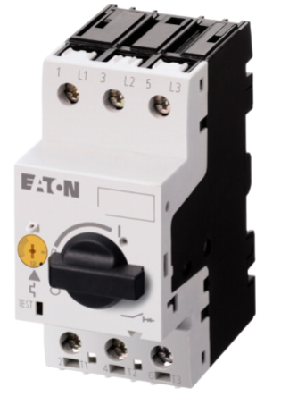 Автомат защиты двигателя Eaton PKM0-1,6 без теплового расцепителя 1,6А