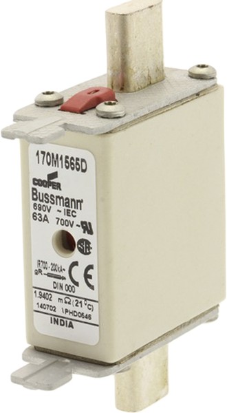 Быстрый предохранитель Bussmann/Eaton HSDNH 63A 690V gR DIN 000