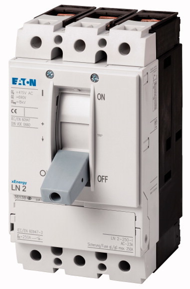 Выключатель-разъединитель EATON LN2-160-I 160А 3 полюса 3 положения