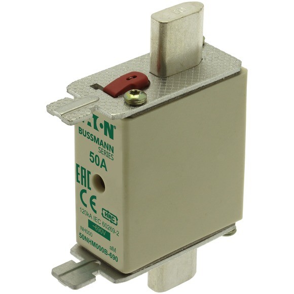 Предохранитель Eaton NH 50A 690В aM 000