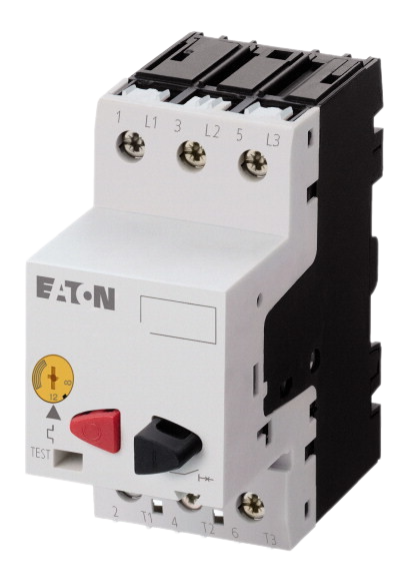 Автоматический выключатель защиты двигателя Eaton PKZM01-0,16 0,16А, 3 полюса, 50кА, диапазон уставки 0,25...0,4А (MC05006/1) купить с доставкой по РФ