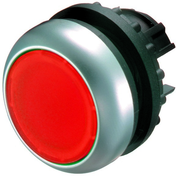Головка кнопки Eaton M22-DL-R с подсветкой без фиксации цвет красный