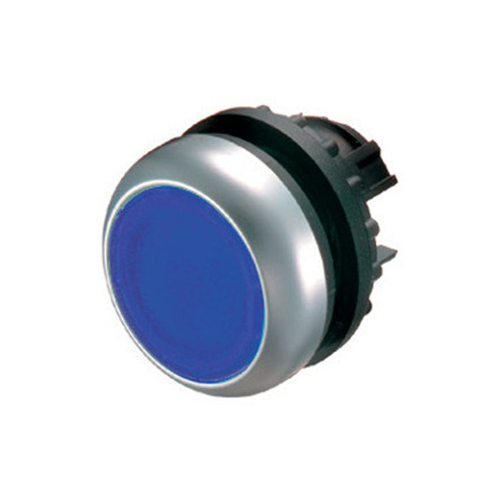 Головка кнопки с подсветкой Eaton M22-DL-B без фиксации цвет синий