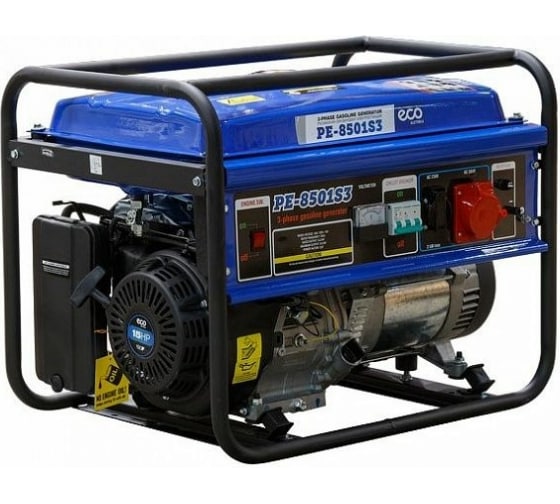 Генератор бензиновый ECO PE-8501S3