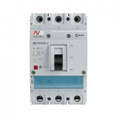 Автоматический выключатель EKF AV POWER-1/3 10А 35kA TR