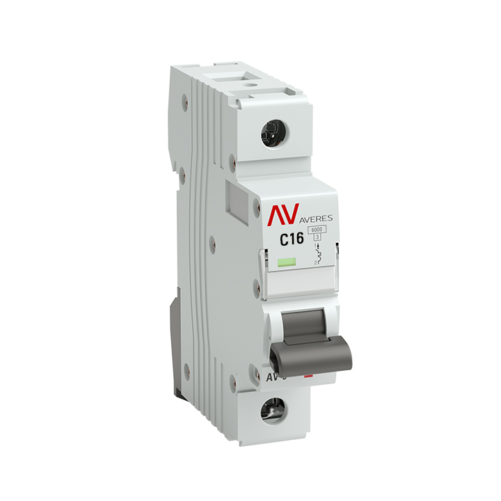 Выключатель автоматический EKF AVERES AV-6 1P 16A (C) 6kA