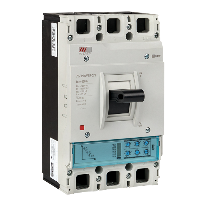 Выключатель автоматический EKF AVERES 3п 400А 50кА AV POWER-3/3 ETU2.0
