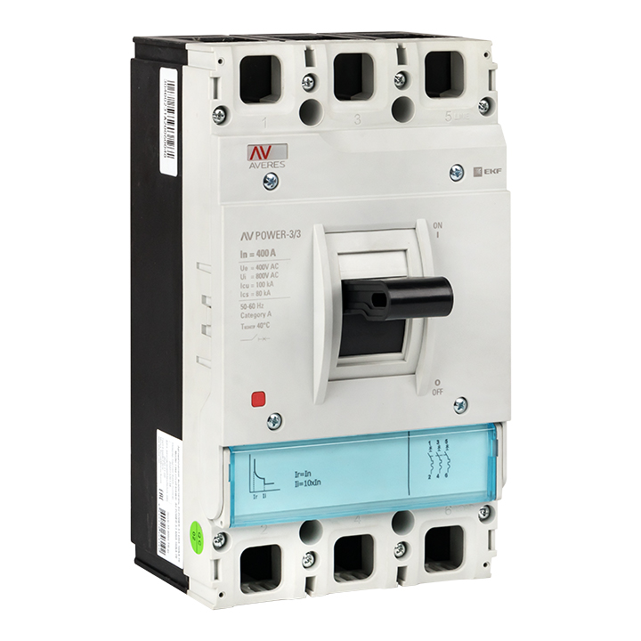 Выключатель автоматический EKF AVERES 3п 400А 35кА AV POWER-3/3 TR