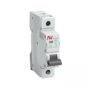 Выключатель автоматический EKF AVERES AV-10 1P 25A (C) 10kA