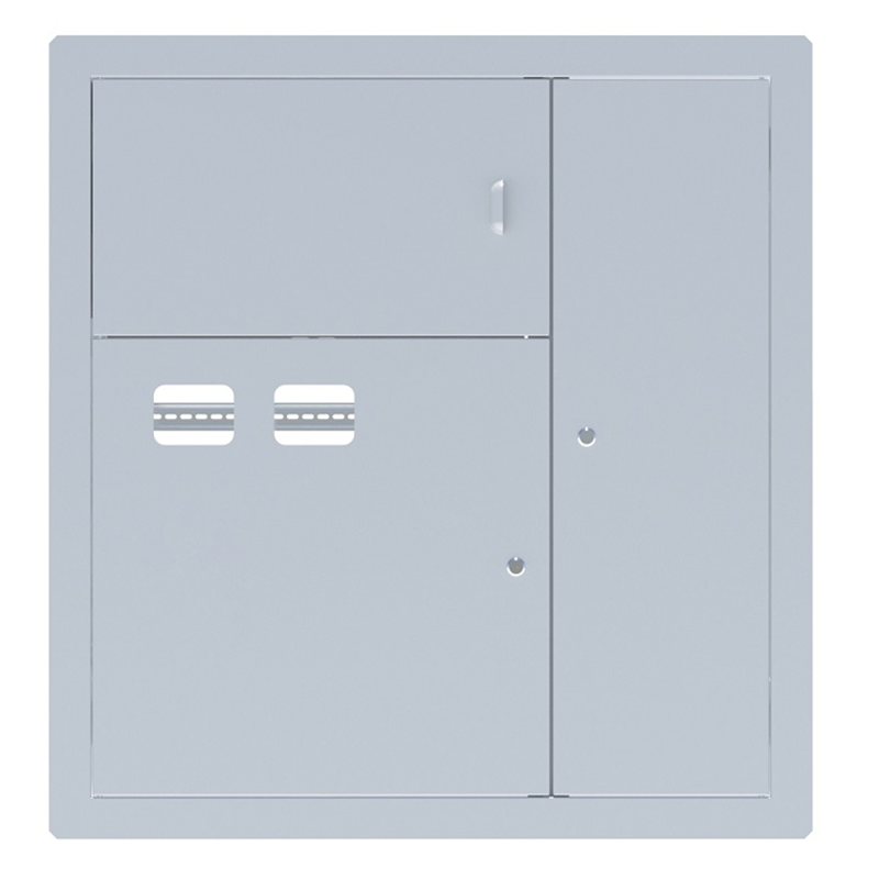 Щит этажный EKF Basic ЩЭ 2 квартиры 1000х950х140 IP31 заказать со складов по всей России