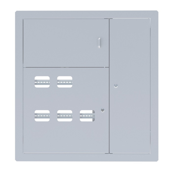 Щит этажный EKF Basic ЩЭ 5 квартир 1000х950х140 IP31 слаботочка слева заказать со складов по всей России