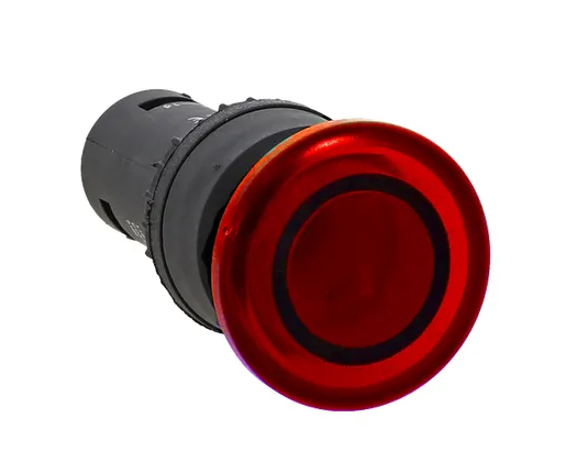 Кнопка EKF SW2C-MD красная с подсветкой NC 24В Грибок EKF PROxima купить с доставкой по РФ