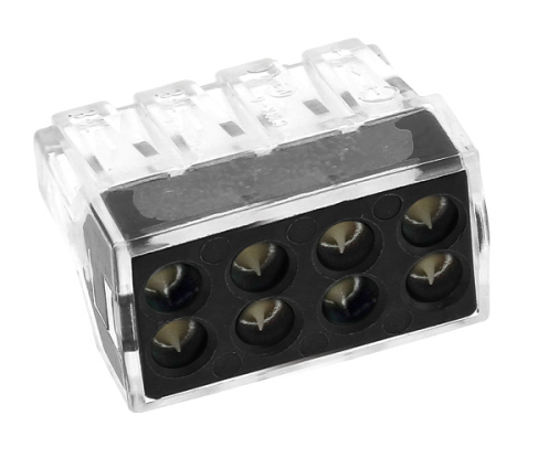 Строительно-монтажная клемма СМК 773-108 8 отверстий 1,0-2,5мм2 (plc-smk-108) EKF PROxima