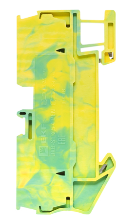 Колодка клеммная JXB-ST-2.5 земля самозажимная PROxima EKF plc-jxb-st-2.5-pen заказать со складов по всей России