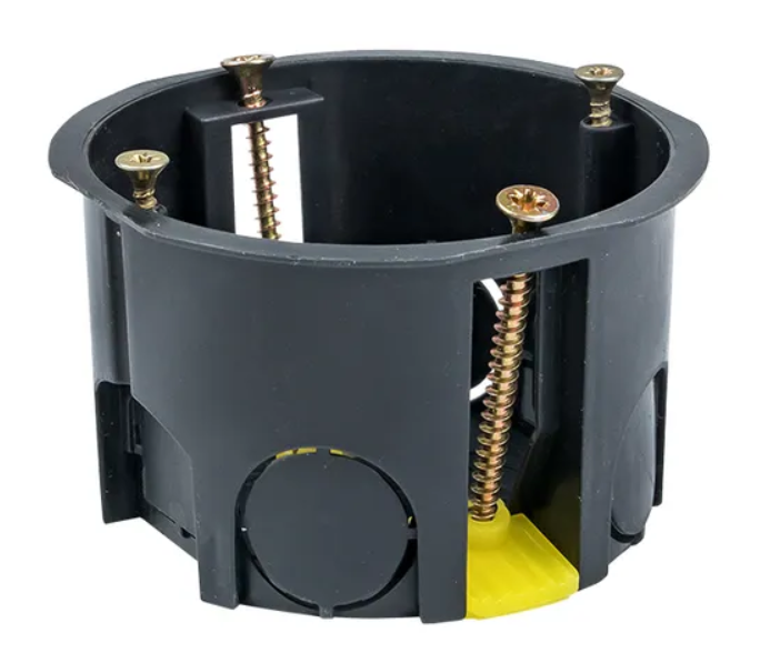 Коробка установочная EKF КМП-020-011 для полых стен (71х45) с пластиковыми лапками IP30 розничный стикер купить с доставкой по РФ