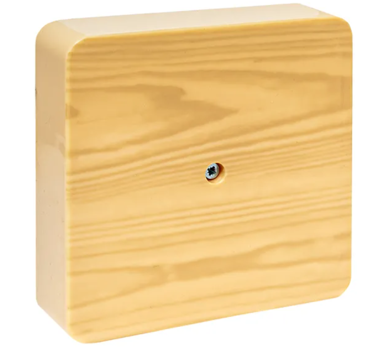 Коробка разветвительная EKF PROxima KMP-030-032 (100х100х28) светлое дерево купить с доставкой по РФ