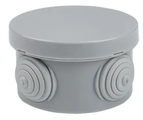 Коробка распределительная EKF КМР-040-038 с крышкой наружная (65х40) 4 мембранных ввода IP54 розничный купить с доставкой по РФ