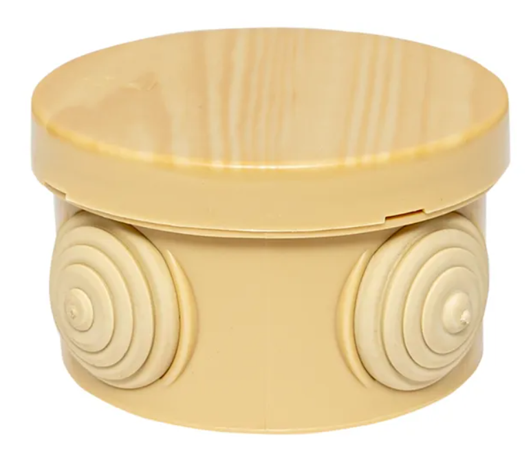 Коробка распаячная EKF PROxima КМР-040-038 с крышкой (73х43) 4 мембранных ввода светлое дерево IP54 купить с доставкой по РФ