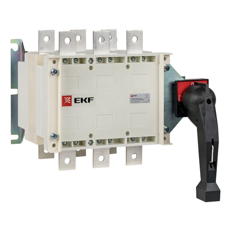 Рубильник-переключатель EKF PowerSwitch с рукояткой управления для прямой установки 3п 400А