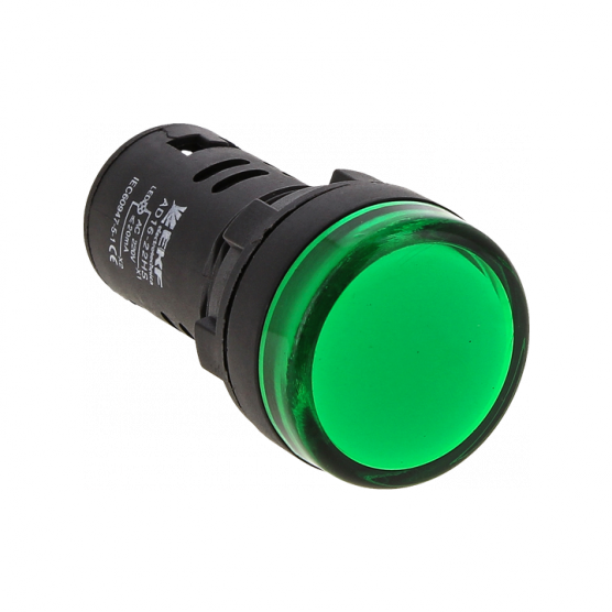 Лампа сигнальная EKF PROxima AD16-22HS LED 22мм зеленый