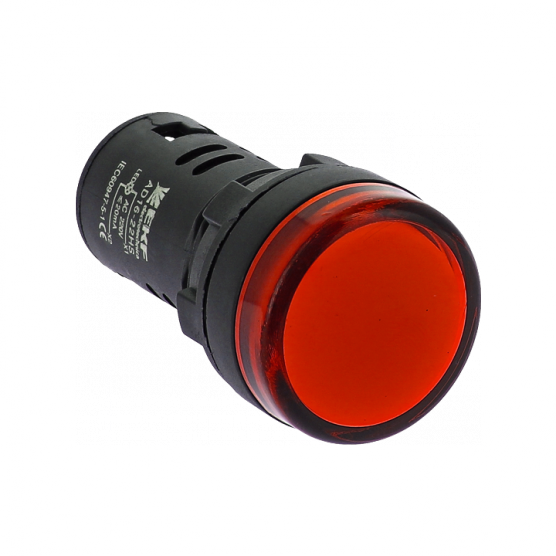 Лампа сигнальная EKF PROxima AD16-22HS LED 22мм красный