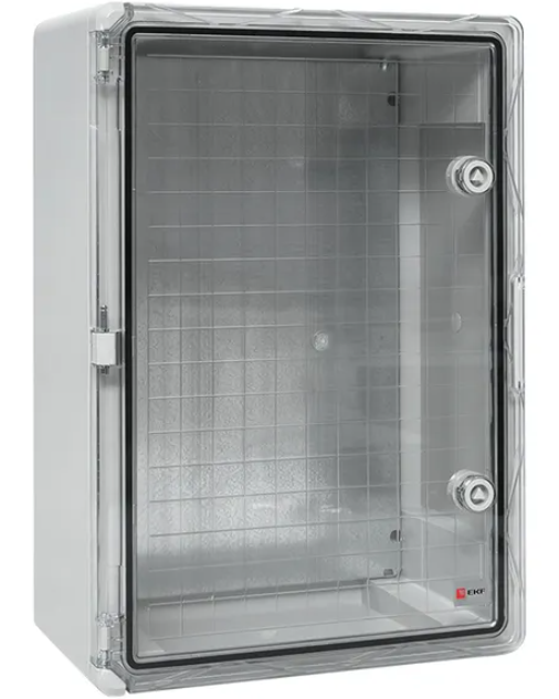 Щит EKF пластиковый с монтажной платой прозр. дверь 500х350х190 мм IP65 купить с доставкой по РФ