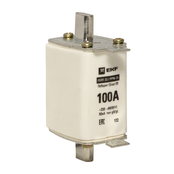 Предохранитель EKF PROxima ППН-33 160/100А габарит 00