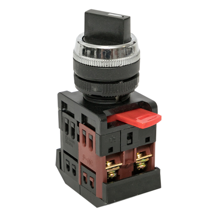 Переключатель EKF PROxima АС-22 2P черный NO+NC