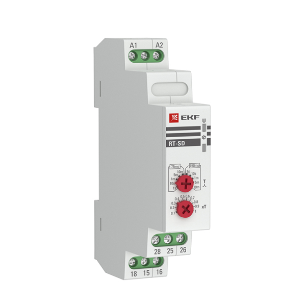 Реле времени EKF PROxima RT-SD 12-240В (для двигателей звезда-треугольник)