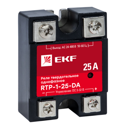 Реле твердотельное однофазное EKF PROxima RTP-25-DA