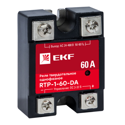 Реле твердотельное однофазное EKF PROxima RTP-60-DA